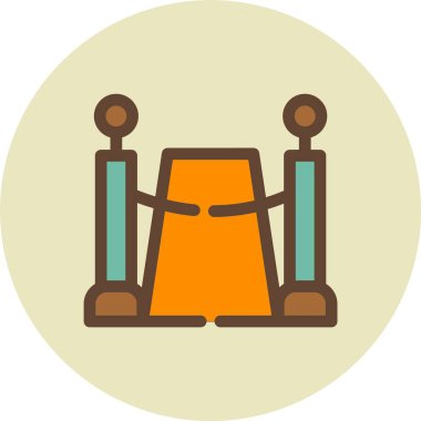 davul. Web simgesi basit illüstrasyon