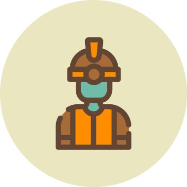 robot ikon vektör illüstrasyonu