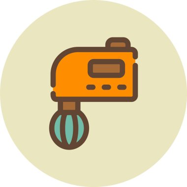 Basit vektör simgesi, bavul illüstrasyonu