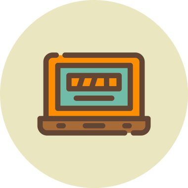 Bilgisayar simgesi. Web simgesi