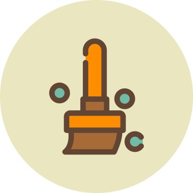 Bir araba simgesinin vektör illüstrasyonu