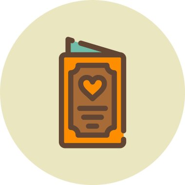 Aşk kitabı. Basit tasarım