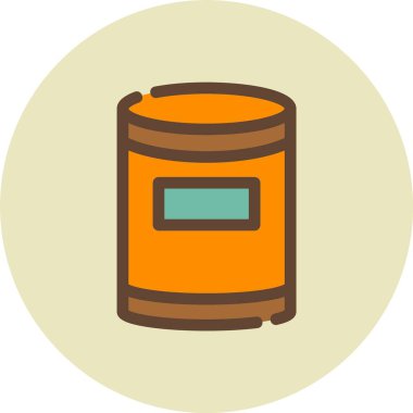 Varil simge vektör çizim