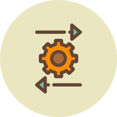 Düz Veri Simgesi Tasarımı