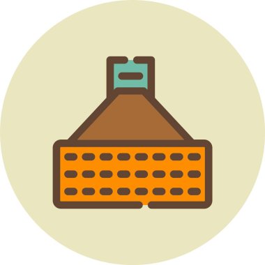 Bir poşet kahvenin vektör çizimi