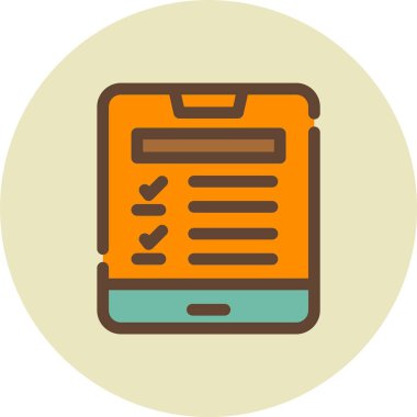 mobil uygulama simgesi vektör illüstrasyonu