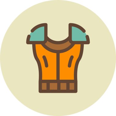 Ceket simge vektör çizim