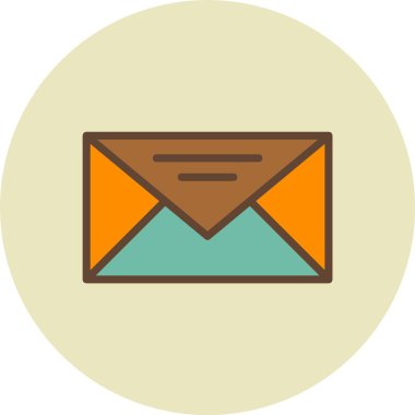 e- posta simgesi vektör illüstrasyonu