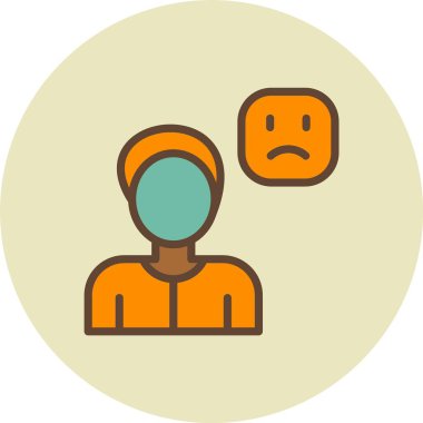 Modern insanın vektör çizimi