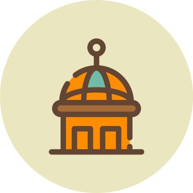 Yapı simgesinin vektör illüstrasyonu