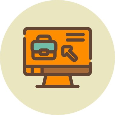 Kamera. Web simgesi basit illüstrasyon