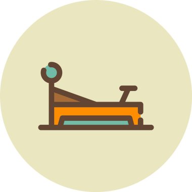 Modern simgenin vektör illüstrasyonu