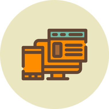 Kişisel ve ticari kullanım için vektör simgesi