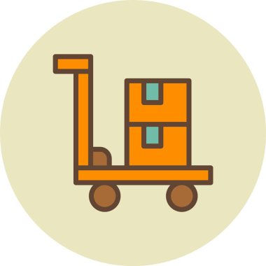 servis simgesi vektör illüstrasyonu