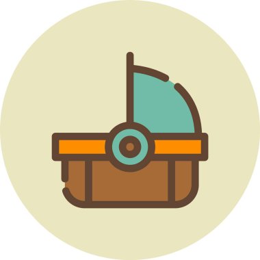 Bir poşet kahvenin vektör çizimi