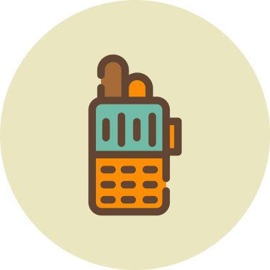 hesap makinesi simgesi vektör illüstrasyonu