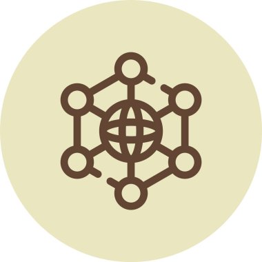 ağ simgesinin vektör simgesi