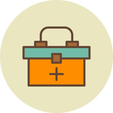 İlk yardım çantası simgesi