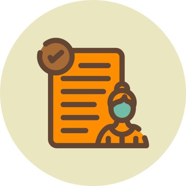 Web ve mobil için vektör düz simgesi