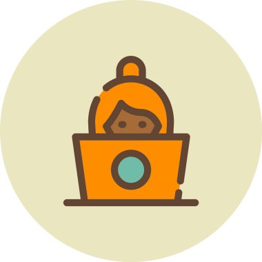 Kahve makinesi ikonu. Taslak kahve makinesi vektör simgesi rengi düz izole