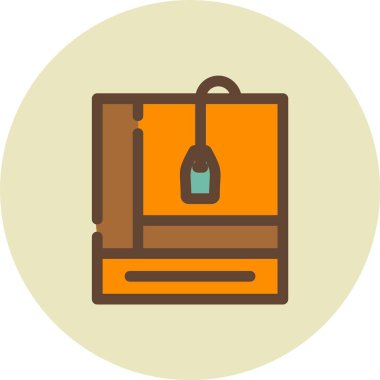 vektör bavulu resimleme