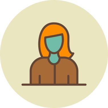 Dizüstü bilgisayarı ve dizüstü bilgisayarı olan bir kadının vektör çizimi