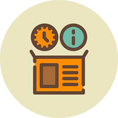 Gerçek zamanlı Envanter Bilgileri Simgesi