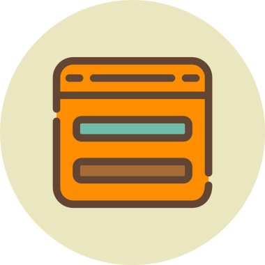 seo modern simgesinin vektör illüstrasyonu