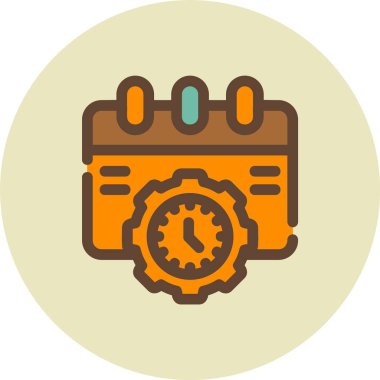 dişli makine vektör simgesi