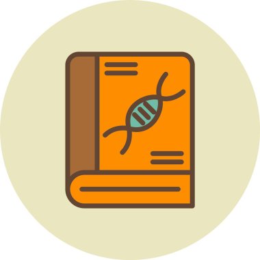 Bilim simgesi vektör illüstrasyonu