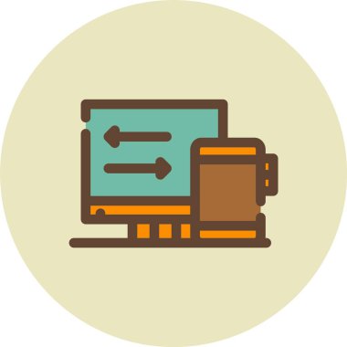 Modern b 'nin vektör illüstrasyonu eksik simgesi