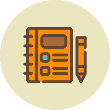 hesap makinesi simgesi vektör illüstrasyonu