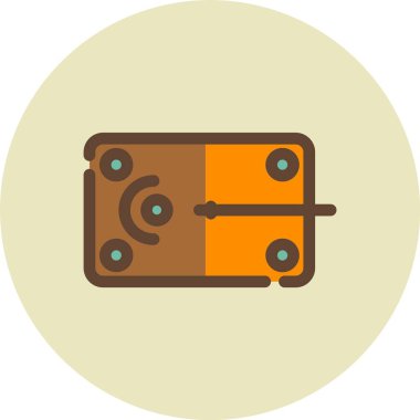 cüzdan ikonu vektör illüstrasyonu