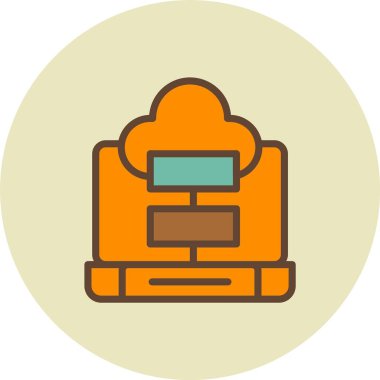 çanta simgesi vektör illüstrasyonu