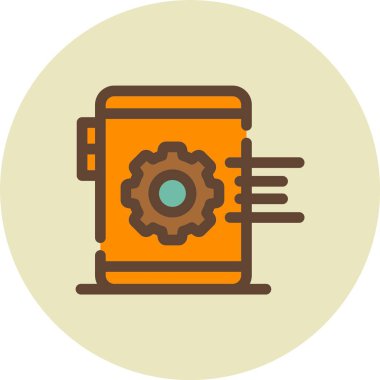 Vektör ayarı Simge illüstrasyonu