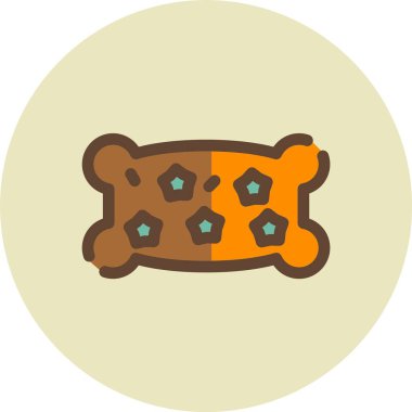 Vektör illüstrasyonu, simge ögesi arkaplanı