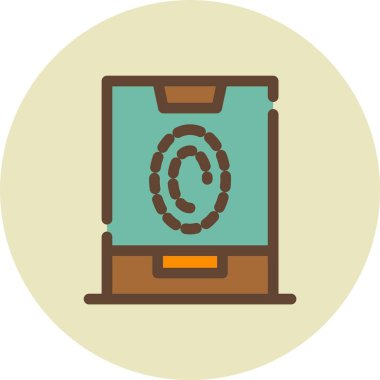 Çanta. Web simgesi basit illüstrasyon