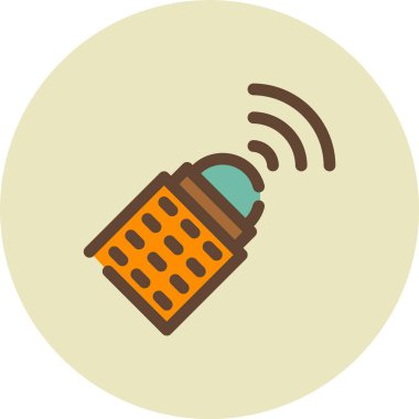 Radyonun vektör illüstrasyonu