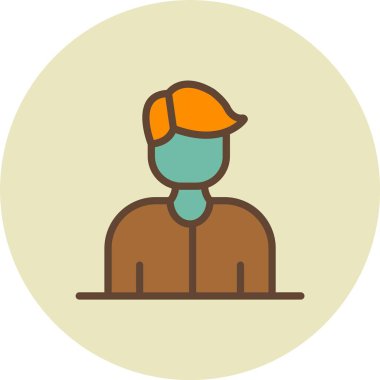 avatar erkek simgesi - taslak biçimi