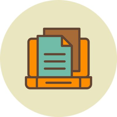 kitap vektör illüstrasyon simgesi