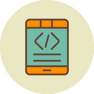 Web Geliştirme simgesi. vektör illüstrasyonu