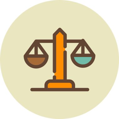 Ölçeklerin vektör simgesi