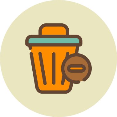 Kahve fincanı. Basit resimleme