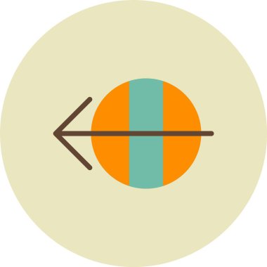 vektör yönü ok simgesi