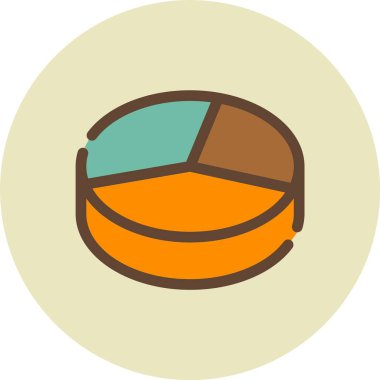 Gıda simgesinin vektör illüstrasyonu