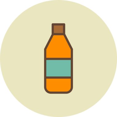 Bira. Web simgesi basit illüstrasyon