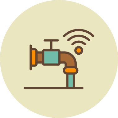 Hava aracı simgesi. Web için drone vektör simgelerinin özet çizimi