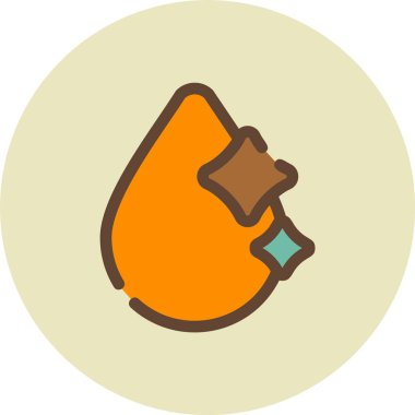 Bir noel ağacı simgesinin vektör illüstrasyonu