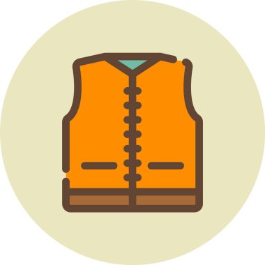 sırt çantası simgesi, düz tasarım biçimi