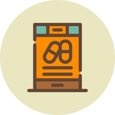 Gıda simgesinin vektör illüstrasyonu